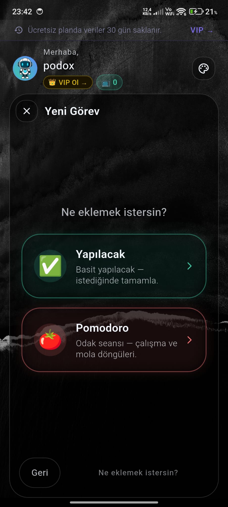 PodoX ekran görüntüsü